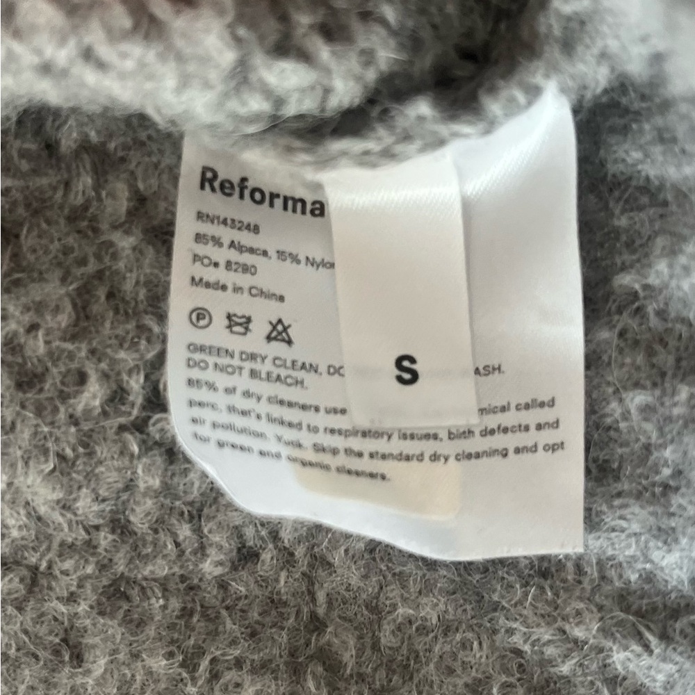 Reformation Amelia Alpaca Wool Sweater - Picture 8 of 8